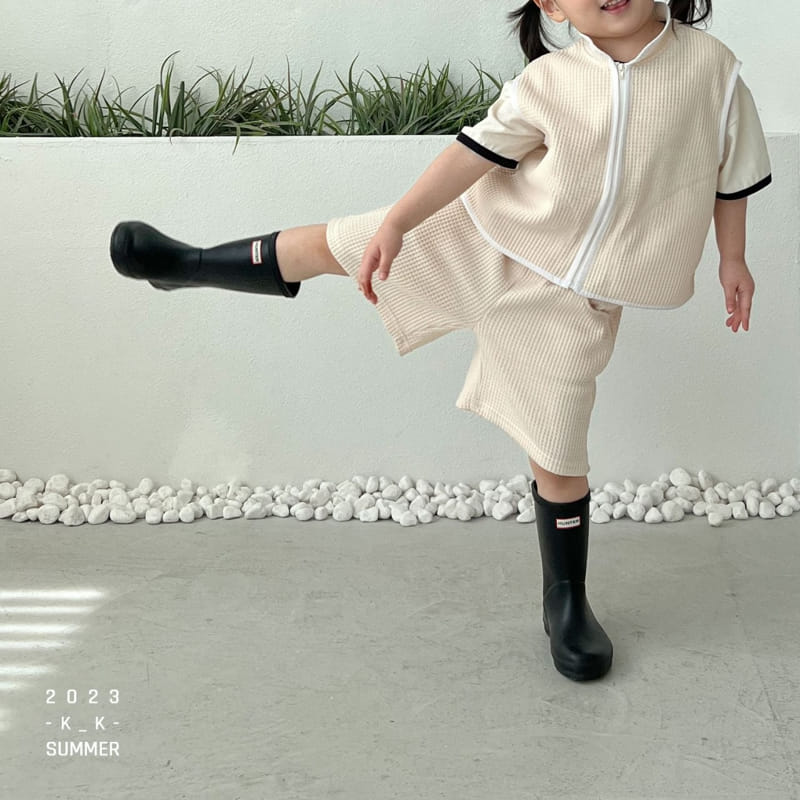 Kk - Korean Children Fashion - #todddlerfashion - Urban Piping Tee - 9