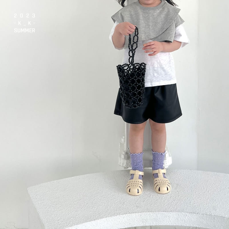 Kk - Korean Children Fashion - #todddlerfashion - Tulip Crop Vest - 7