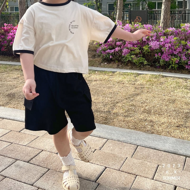 Kk - Korean Children Fashion - #toddlerclothing - Urban Piping Tee - 10