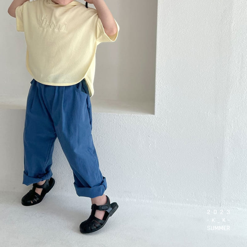 Kk - Korean Children Fashion - #toddlerclothing - Dailt Wild Pants - 5