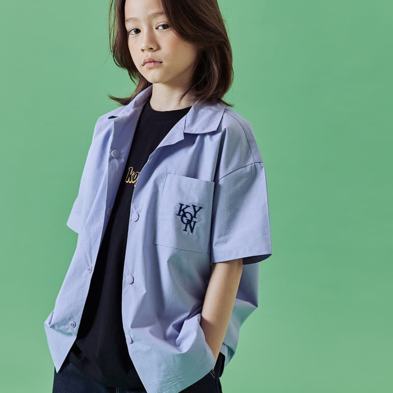 Kokoyarn - Korean Children Fashion - #kidsshorts - Poster Shirt - 9