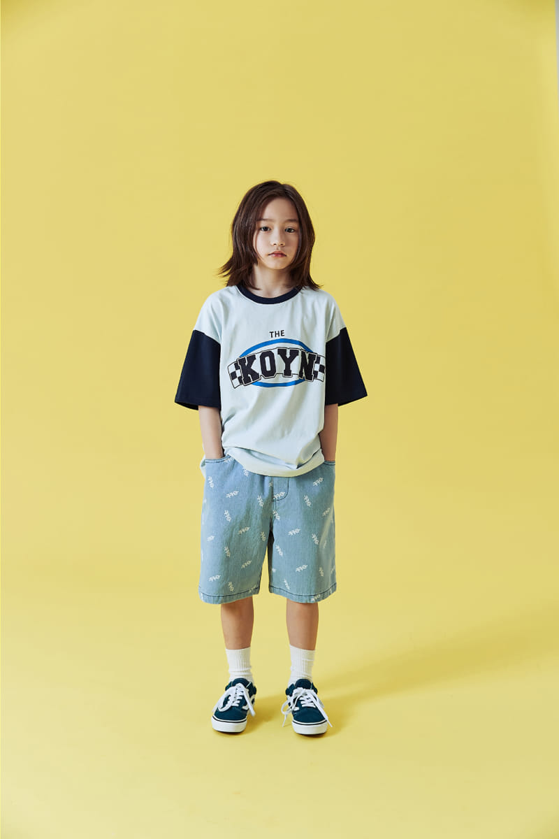 Kokoyarn - Korean Junior Fashion - #childofig - Check Logo Tee - 11