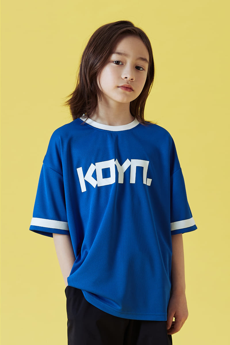 Kokoyarn - Korean Junior Fashion - #childofig - Logo Mesh Tee - 10