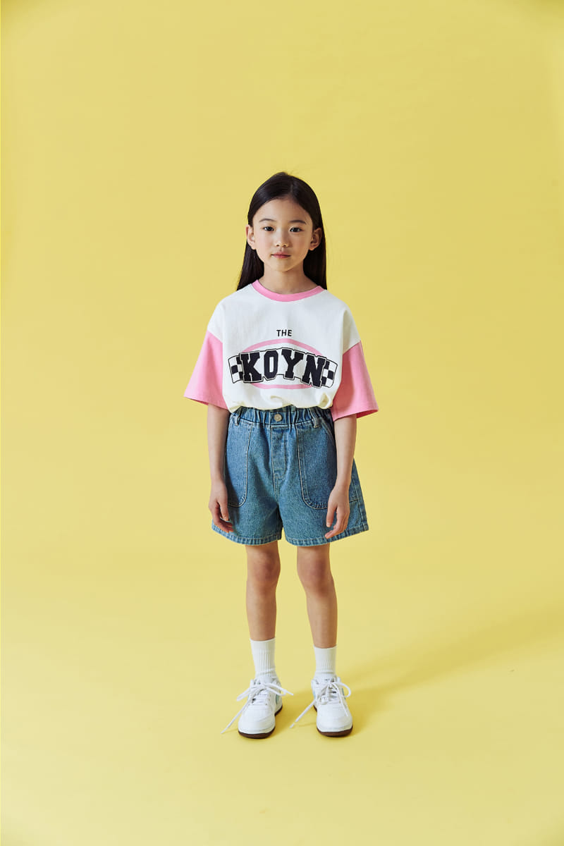 Kokoyarn - Korean Junior Fashion - #kidzfashiontrend - Check Logo Tee - 2