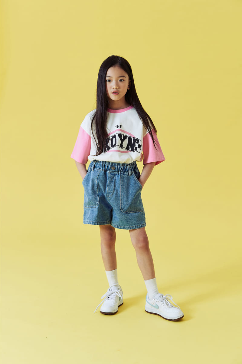 Kokoyarn - Korean Junior Fashion - #magicofchildhood - Check Logo Tee - 5