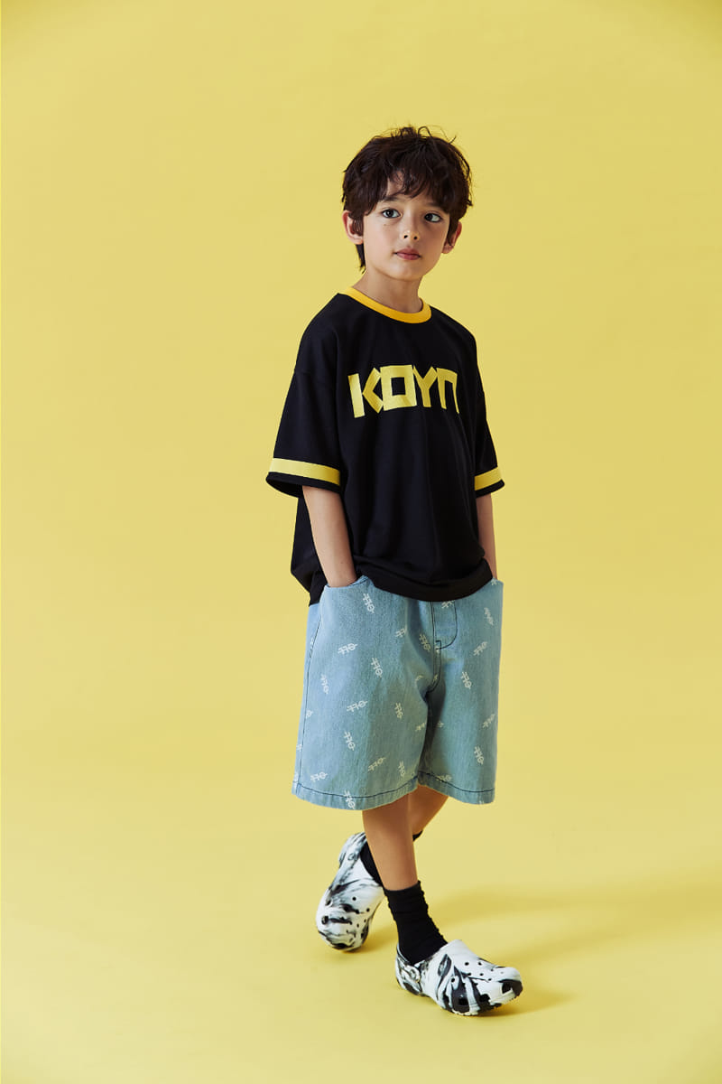 Kokoyarn - Korean Junior Fashion - #minifashionista - Logo Mesh Tee - 5