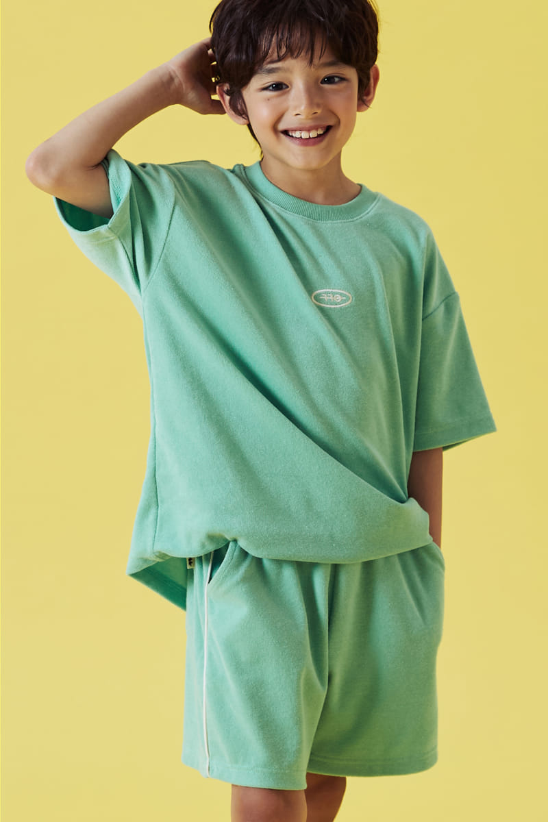 Kokoyarn - Korean Junior Fashion - #stylishchildhood - Terry Piping Top Bottom Set - 12