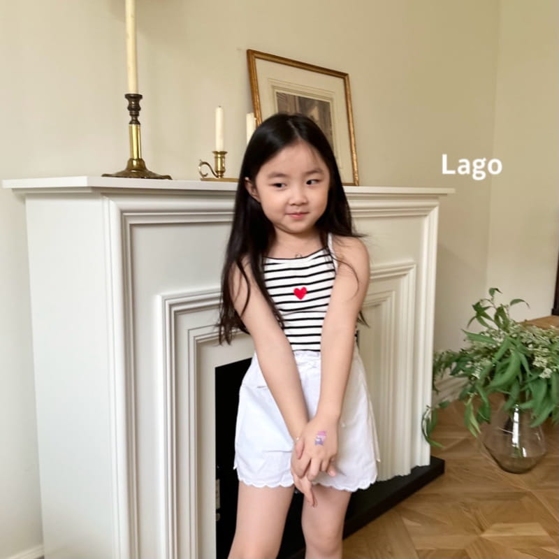 Lago - Korean Children Fashion - #Kfashion4kids - Circle Wave Shorts - 7