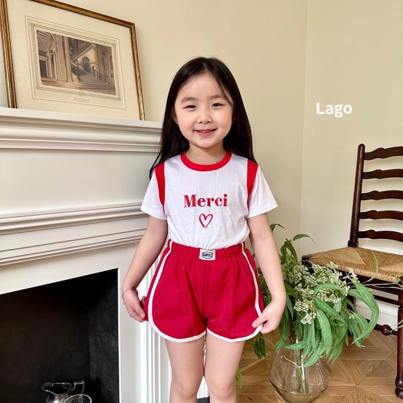 Lago - Korean Children Fashion - #childofig - Inorak Piping Shorts - 8