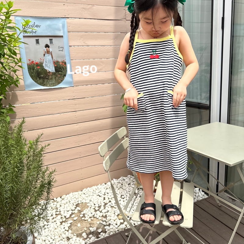 Lago - Korean Children Fashion - #designkidswear - Beach Towel One-piece - 6