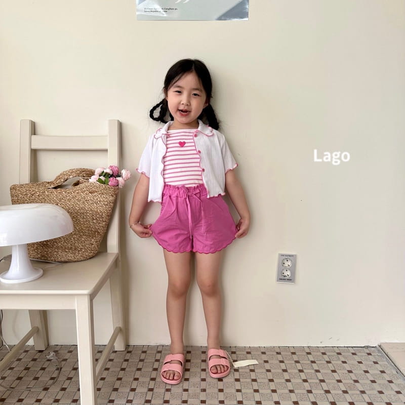 Lago - Korean Children Fashion - #designkidswear - Circle Wave Shorts