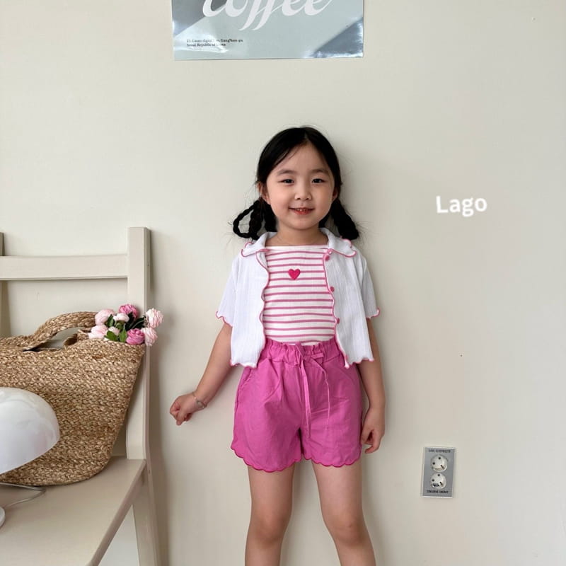 Lago - Korean Children Fashion - #discoveringself - Circle Wave Shorts - 2