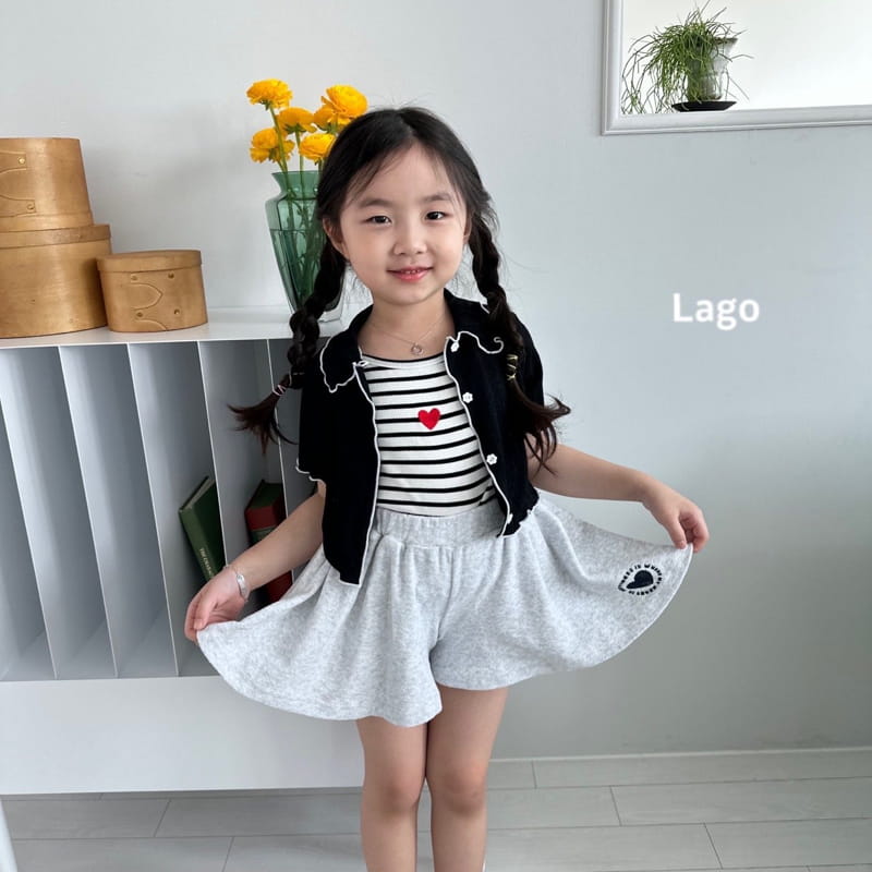 Lago - Korean Children Fashion - #kidsstore - Terry Skirt Shorts - 7