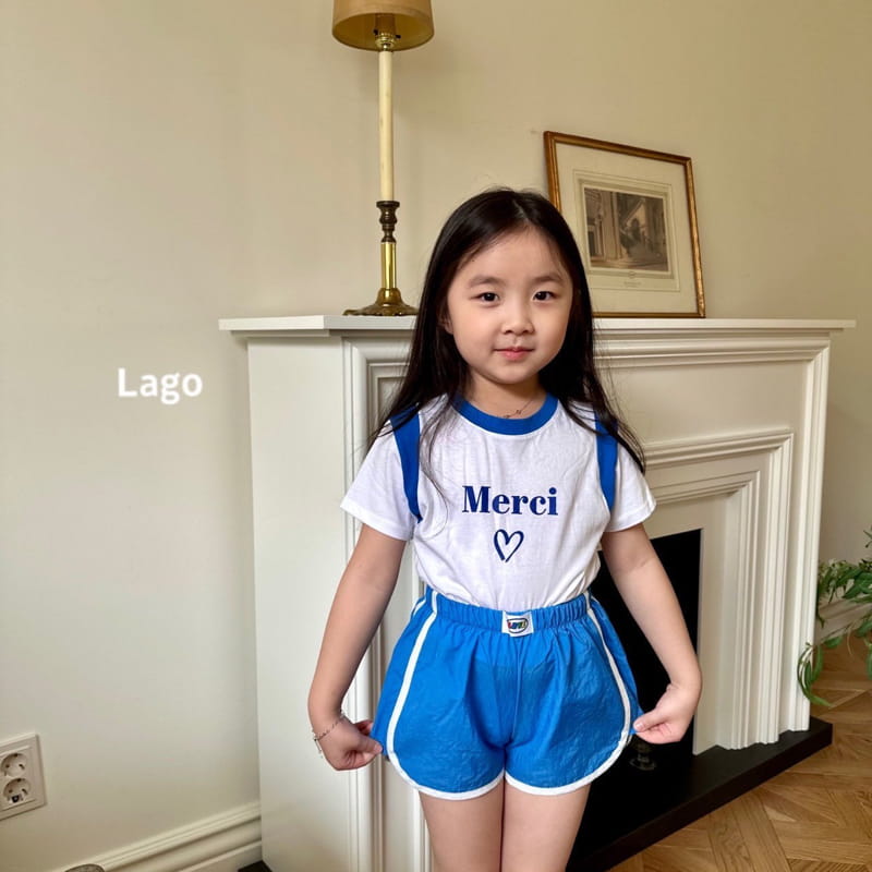 Lago - Korean Children Fashion - #kidzfashiontrend - Inorak Piping Shorts