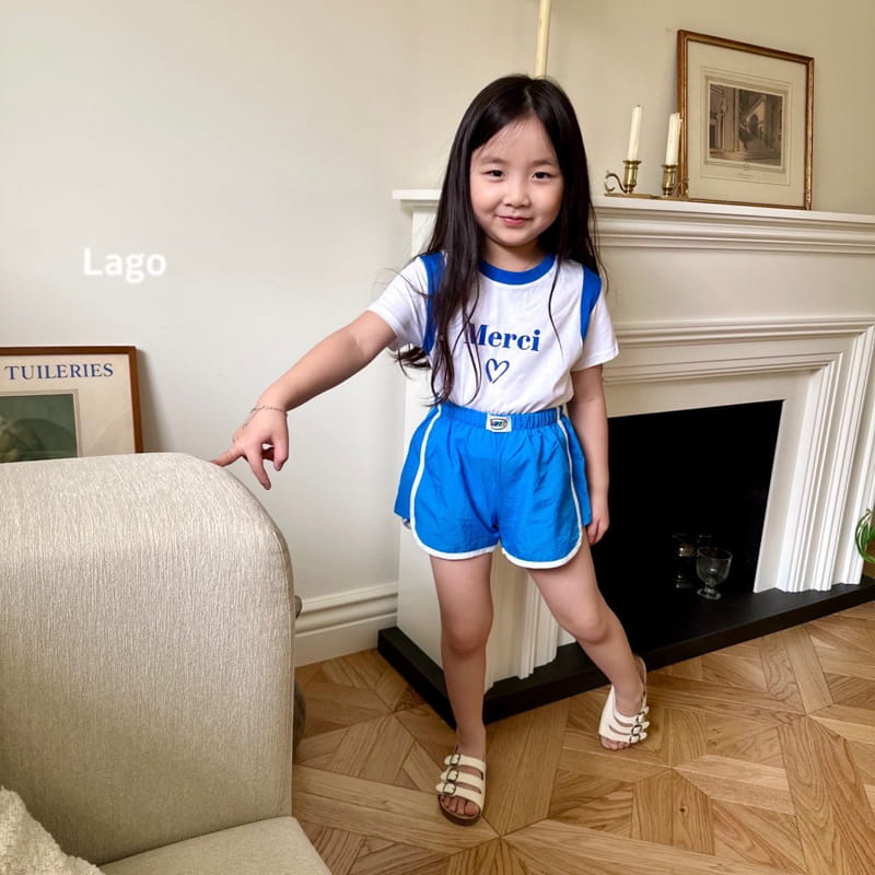 Lago - Korean Children Fashion - #littlefashionista - Inorak Piping Shorts - 3