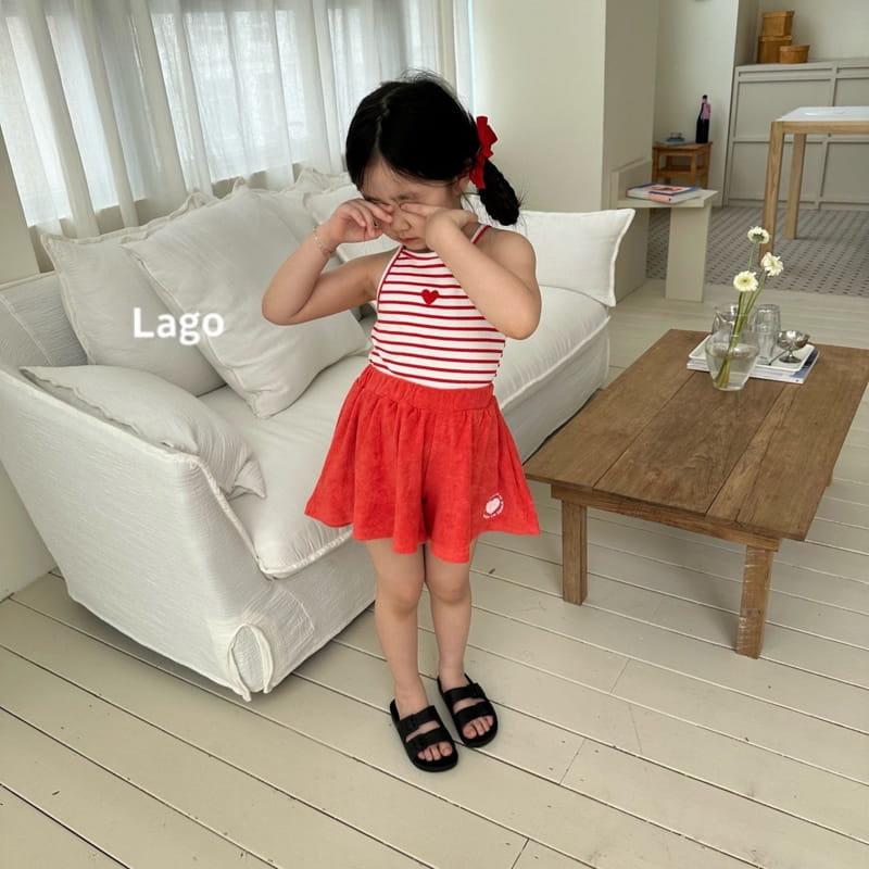 Lago - Korean Children Fashion - #magicofchildhood - Terry Skirt Shorts - 11