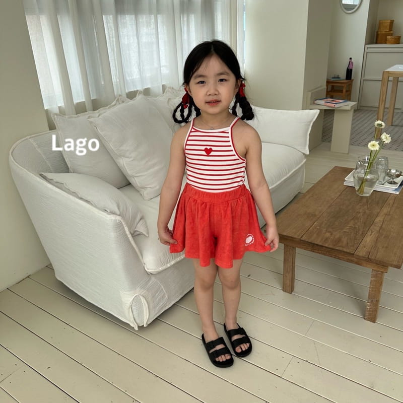 Lago - Korean Children Fashion - #minifashionista - Terry Skirt Shorts - 12