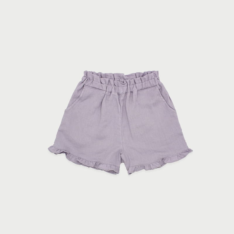 Le Bev - Korean Children Fashion - #kidsstore - Linen Frill Shorts - 9