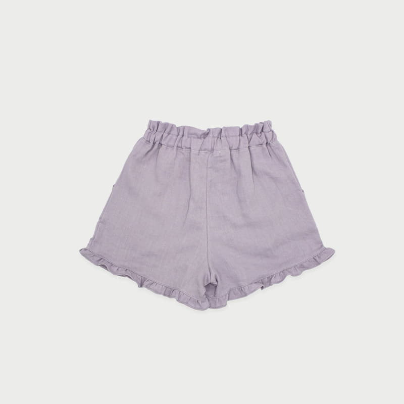 Le Bev - Korean Children Fashion - #kidzfashiontrend - Linen Frill Shorts - 10