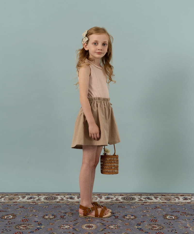 Le Bev - Korean Children Fashion - #magicofchildhood - Lace Eyelet Sleeveless - 9