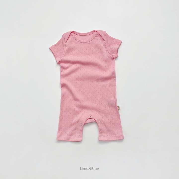 Lime & Blue - Korean Baby Fashion - #babywear - Shiny Bodysuit - 11