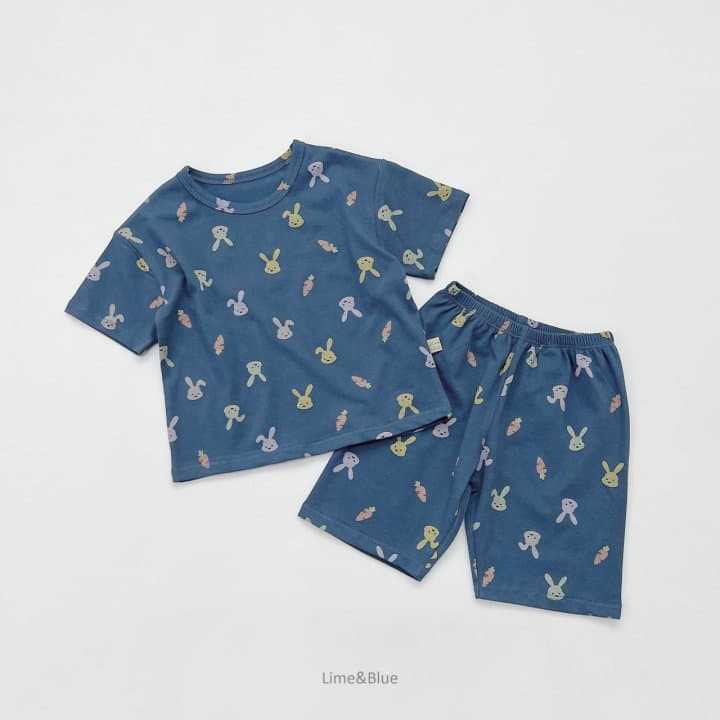 Lime & Blue - Korean Children Fashion - #childofig - Carrot Rabbit Easywear - 8