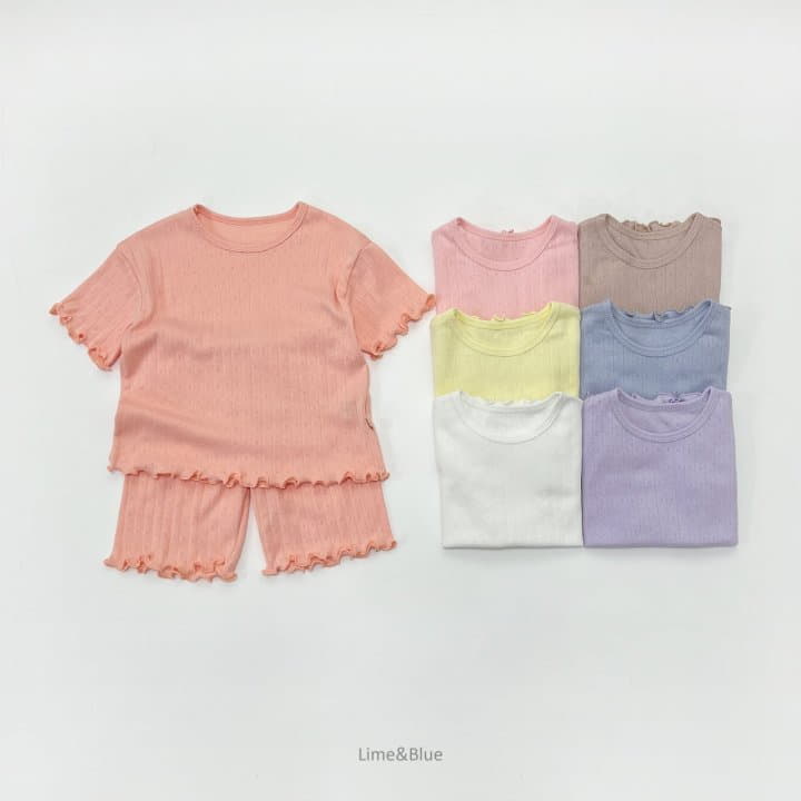 Lime & Blue - Korean Children Fashion - #discoveringself - Line Clover Easywear - 2