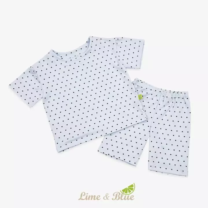 Lime & Blue - Korean Children Fashion - #littlefashionista - Hear Celeb Easywear - 7