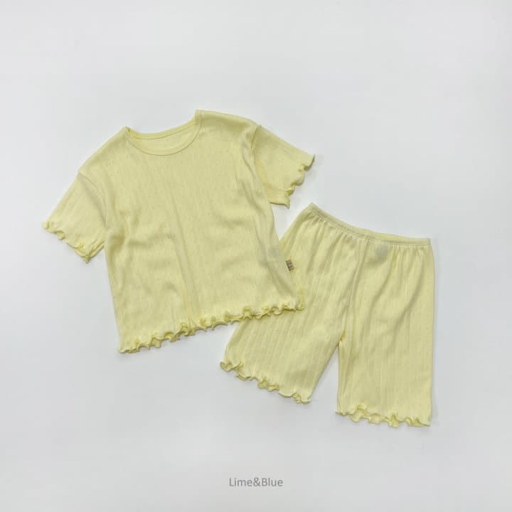 Lime & Blue - Korean Children Fashion - #todddlerfashion - Line Clover Easywear - 12