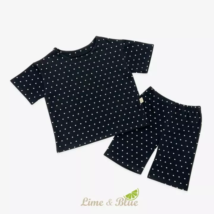 Lime & Blue - Korean Children Fashion - #toddlerclothing - Hear Celeb Easywear - 12