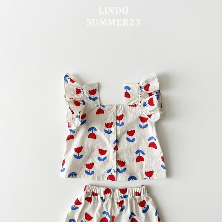 Lindo - Korean Children Fashion - #designkidswear - Tulip Top Bottom Set - 4