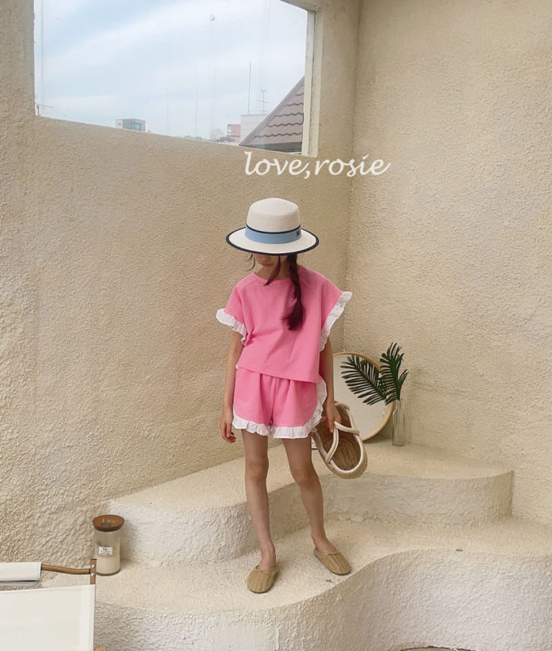 Love Rosie - Korean Children Fashion - #discoveringself - Charlotte Shorts Top Bottom Set