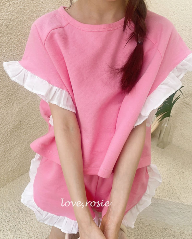 Love Rosie - Korean Children Fashion - #kidzfashiontrend - Charlotte Shorts Top Bottom Set - 5