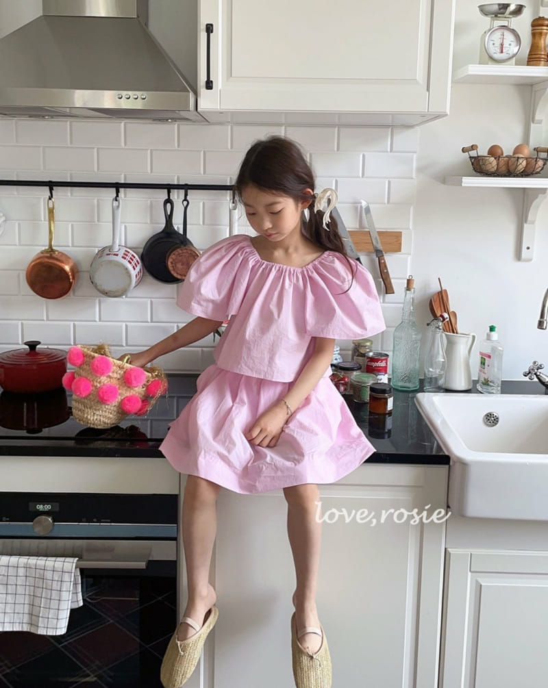 Love Rosie - Korean Children Fashion - #kidzfashiontrend - Pure Little Princess Skirt Top Bottom Set with Mom - 2