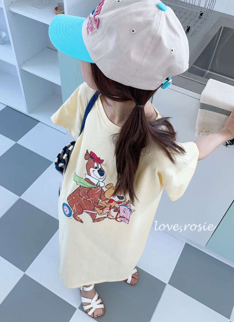 Love Rosie - Korean Children Fashion - #littlefashionista - Vintage Bear Maxy One-piece with Mom - 5