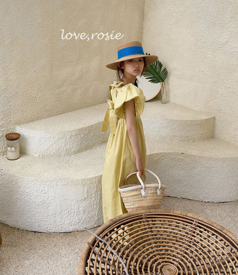 Love Rosie - Korean Children Fashion - #prettylittlegirls - Anna Vivid Frill Jumpsuit with Mom - 5