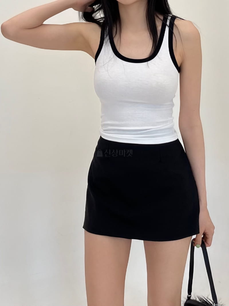 Marron - Korean Women Fashion - #pursuepretty - Alex Sleeveless - 2