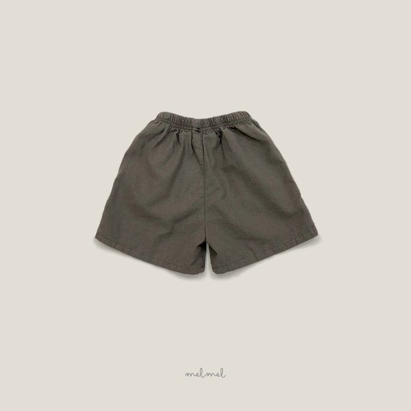 Melmel - Korean Children Fashion - #childofig - Linen Shorts - 2