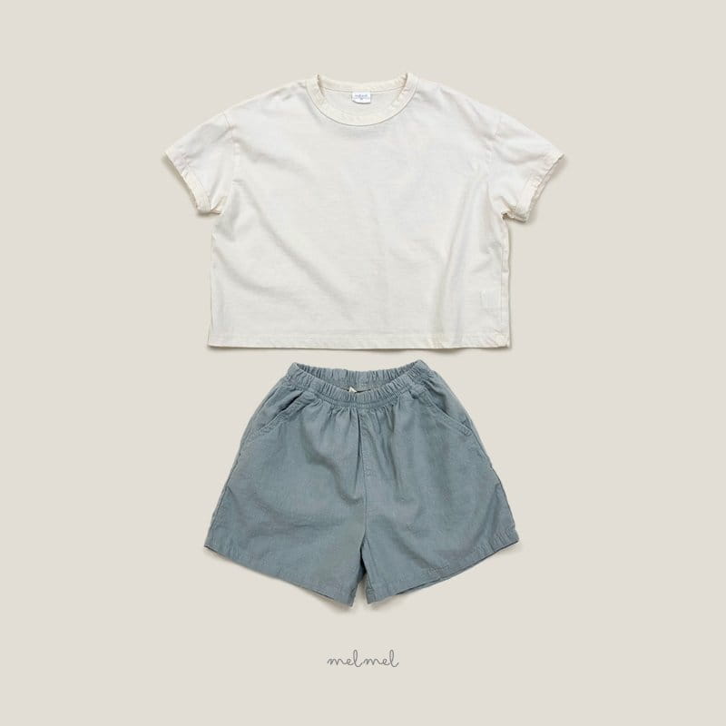 Melmel - Korean Children Fashion - #childrensboutique - Linen Shorts - 4