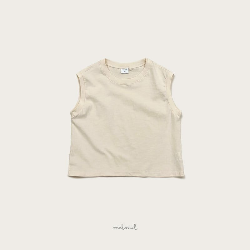 Melmel - Korean Children Fashion - #discoveringself - Loose Fit Sleeveless - 6