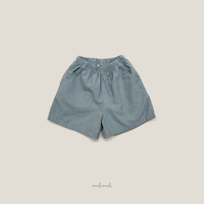 Melmel - Korean Children Fashion - #fashionkids - Linen Shorts - 6