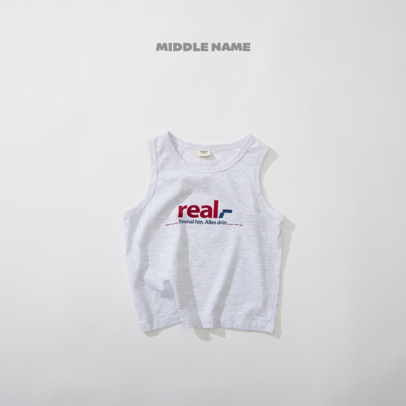 Middle Name - Korean Children Fashion - #Kfashion4kids - Real Sleeveless - 2