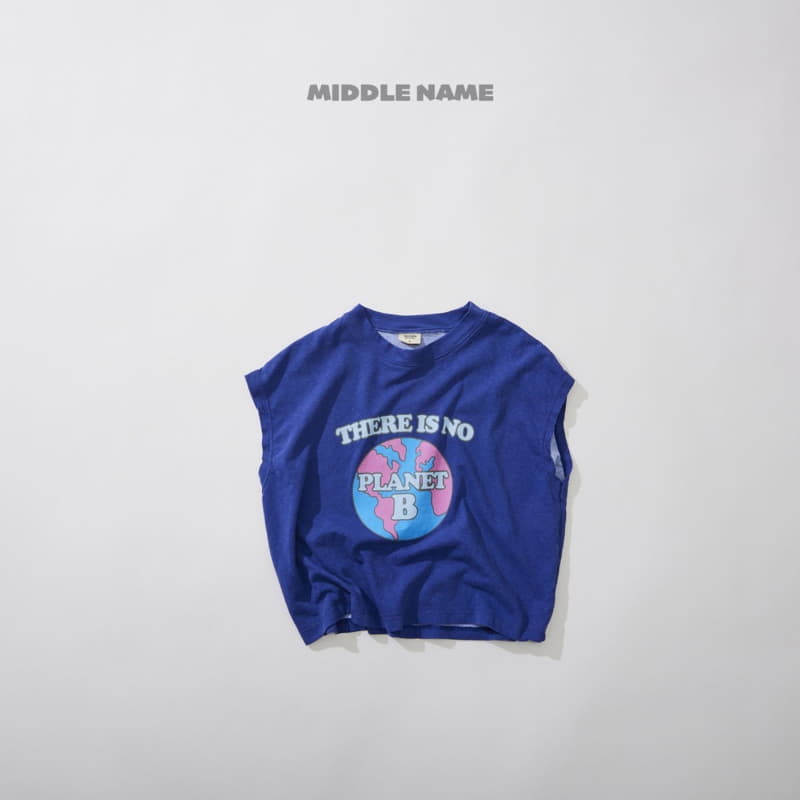 Middle Name - Korean Children Fashion - #childofig - Pigment Space Sleeveless - 2