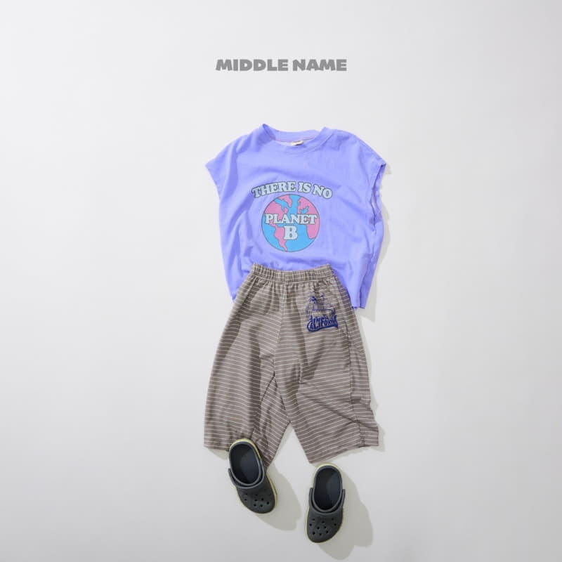 Middle Name - Korean Children Fashion - #childofig - Pigment Space Sleeveless - 3