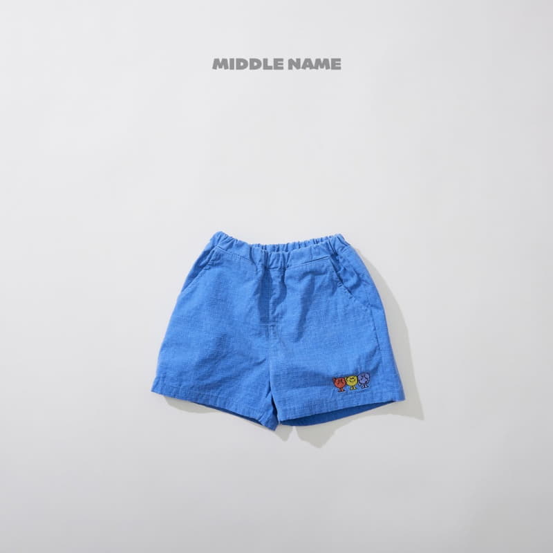 Middle Name - Korean Children Fashion - #childofig - Kid Embrodiery Shorts