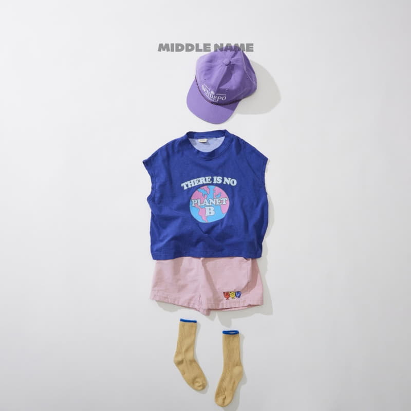 Middle Name - Korean Children Fashion - #childofig - Pigment Space Sleeveless - 4