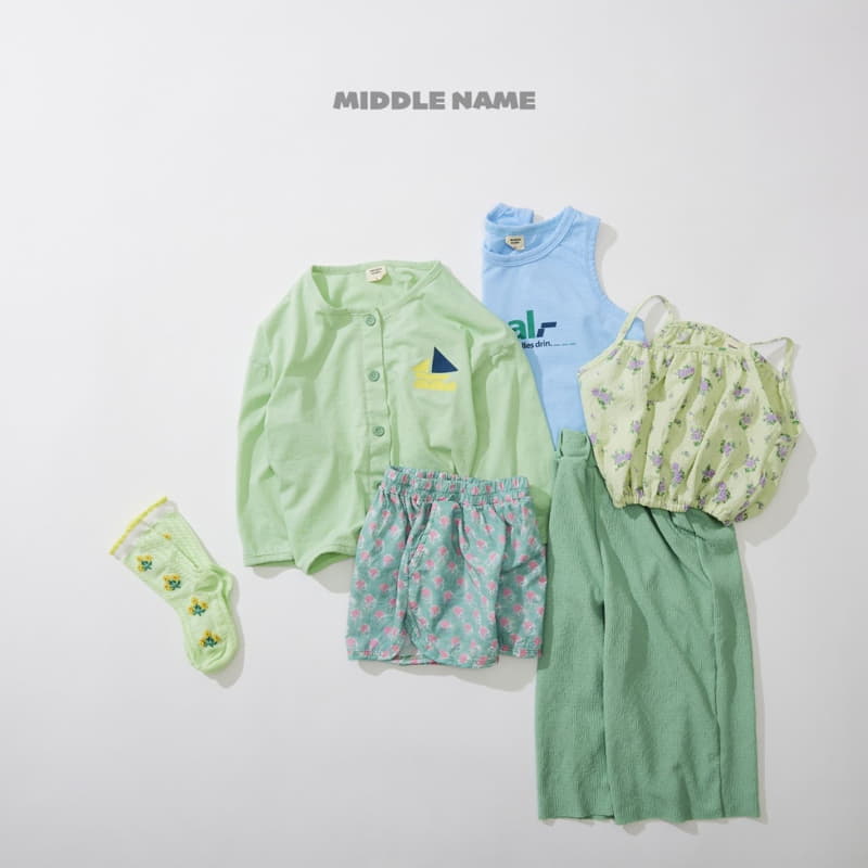 Middle Name - Korean Children Fashion - #kidsstore - Crop Flower Blouse - 6