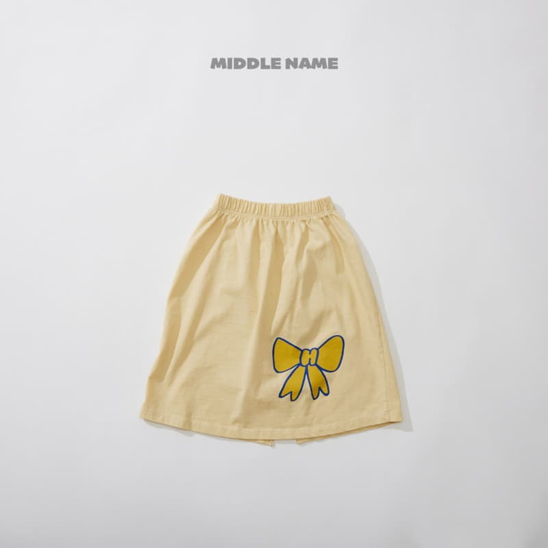 Middle Name - Korean Children Fashion - #littlefashionista - Ribbon Skirt