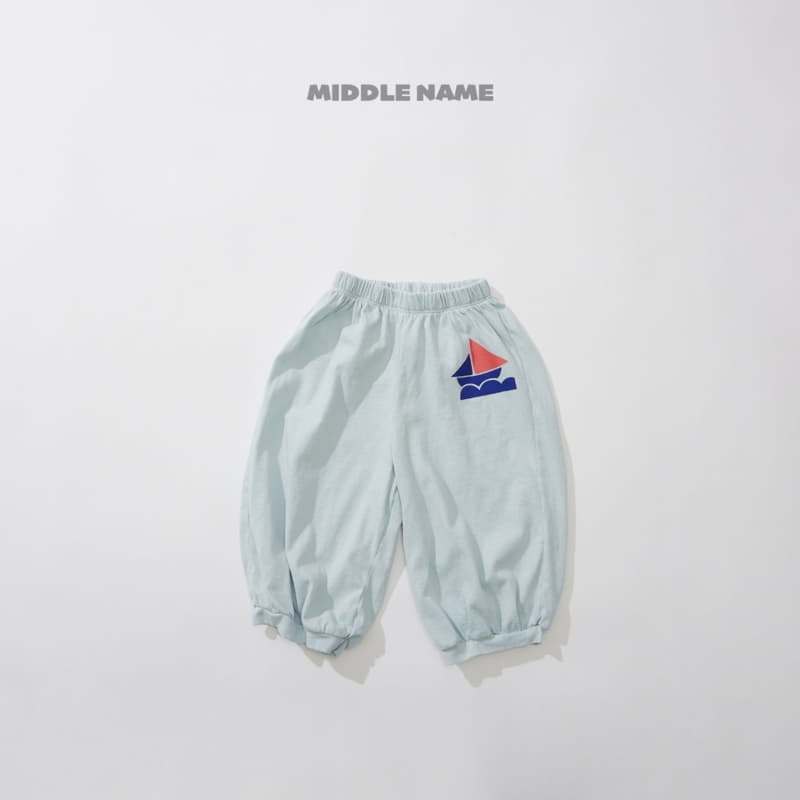 Middle Name - Korean Children Fashion - #minifashionista - Sailing Cropped Pants