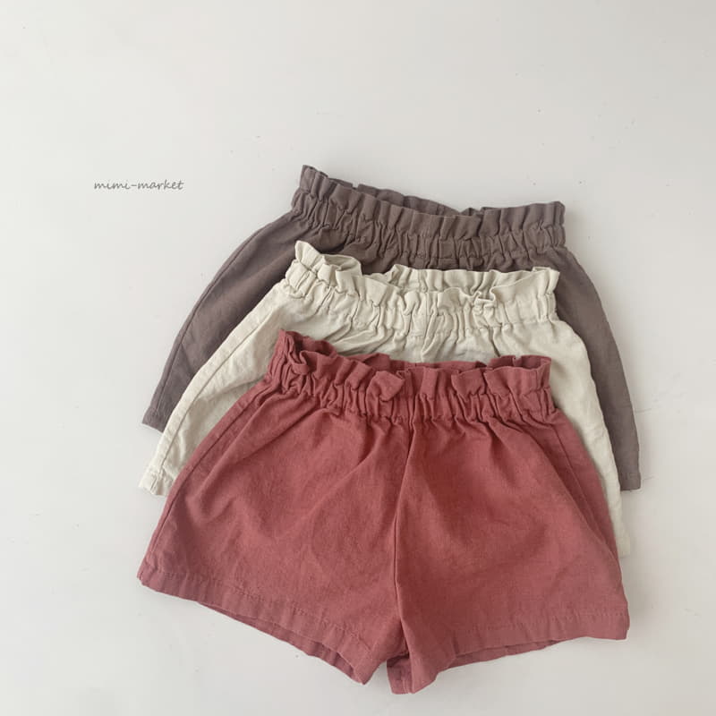 Mimi Market - Korean Baby Fashion - #babyboutique - Linen Shorts - 8